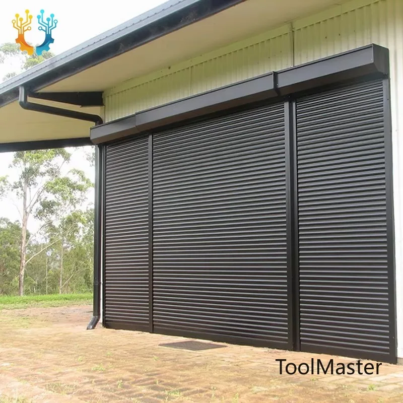 

【2026】Hi-Speed Remote Control Stainless Steel & Aluminum Waterproof Finished Security Gate Roll Up Shutter Door