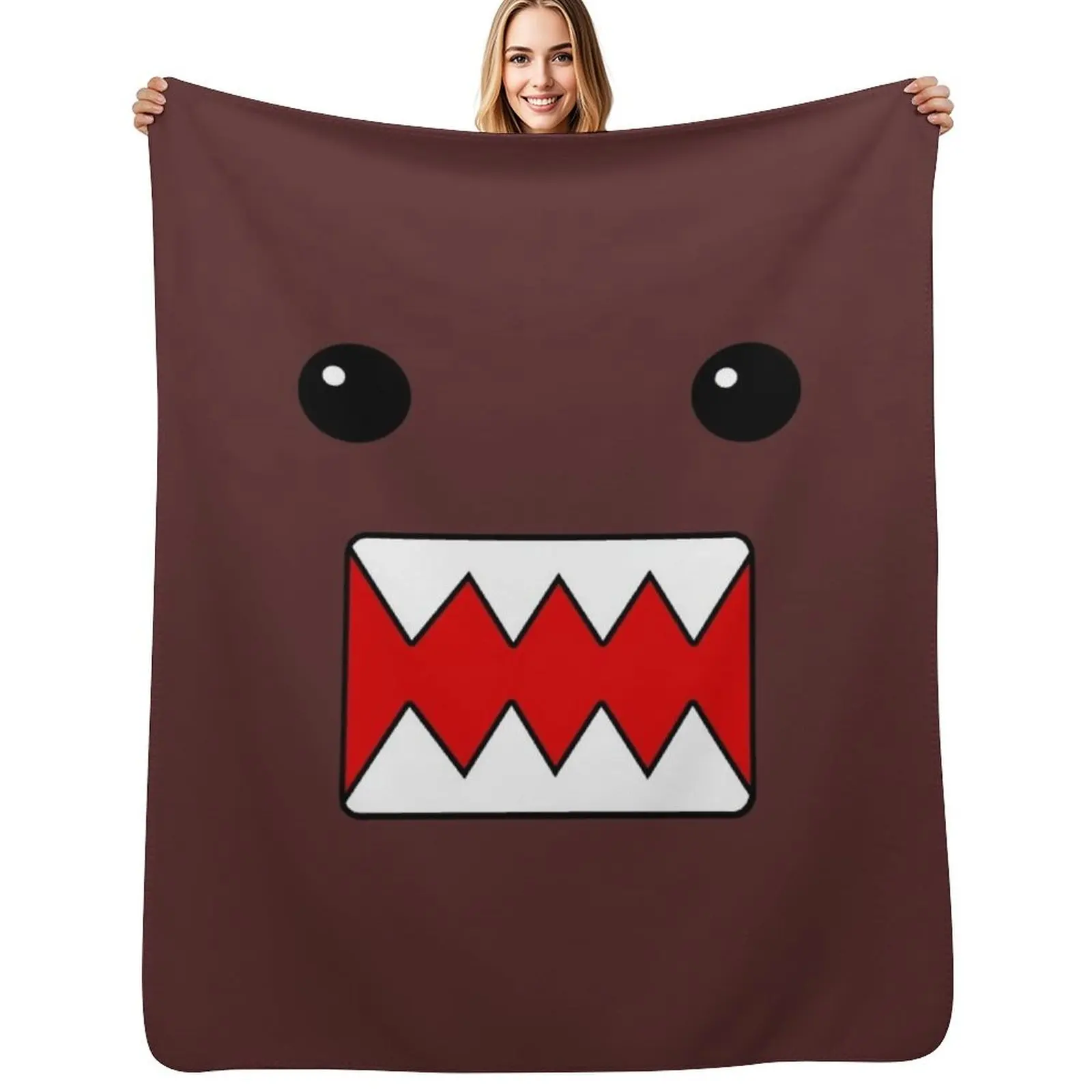 

Domo looks into the soul Throw Blanket for babies bed plaid Thermals For Travel Blanket