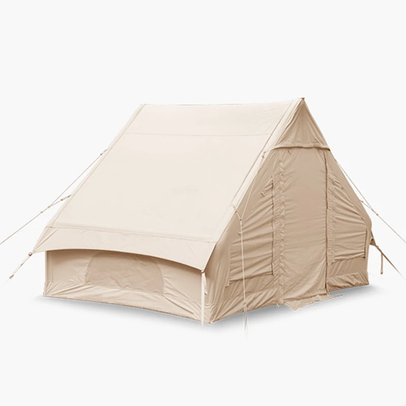 High Quality 3-4 Person Waterproof Inflatable Camping Tent Outdoor Inflatable Wall Pop Up Canvas Roof Tent