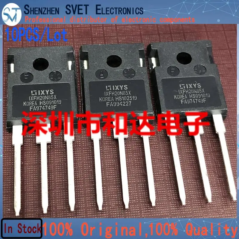 10PCS/Lot IXFH20N85X  MOS TO-247 850V 20A  Imported Original In Stock