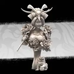 1/9  Resin Model Bust GK， Unassembled and unpainted kit