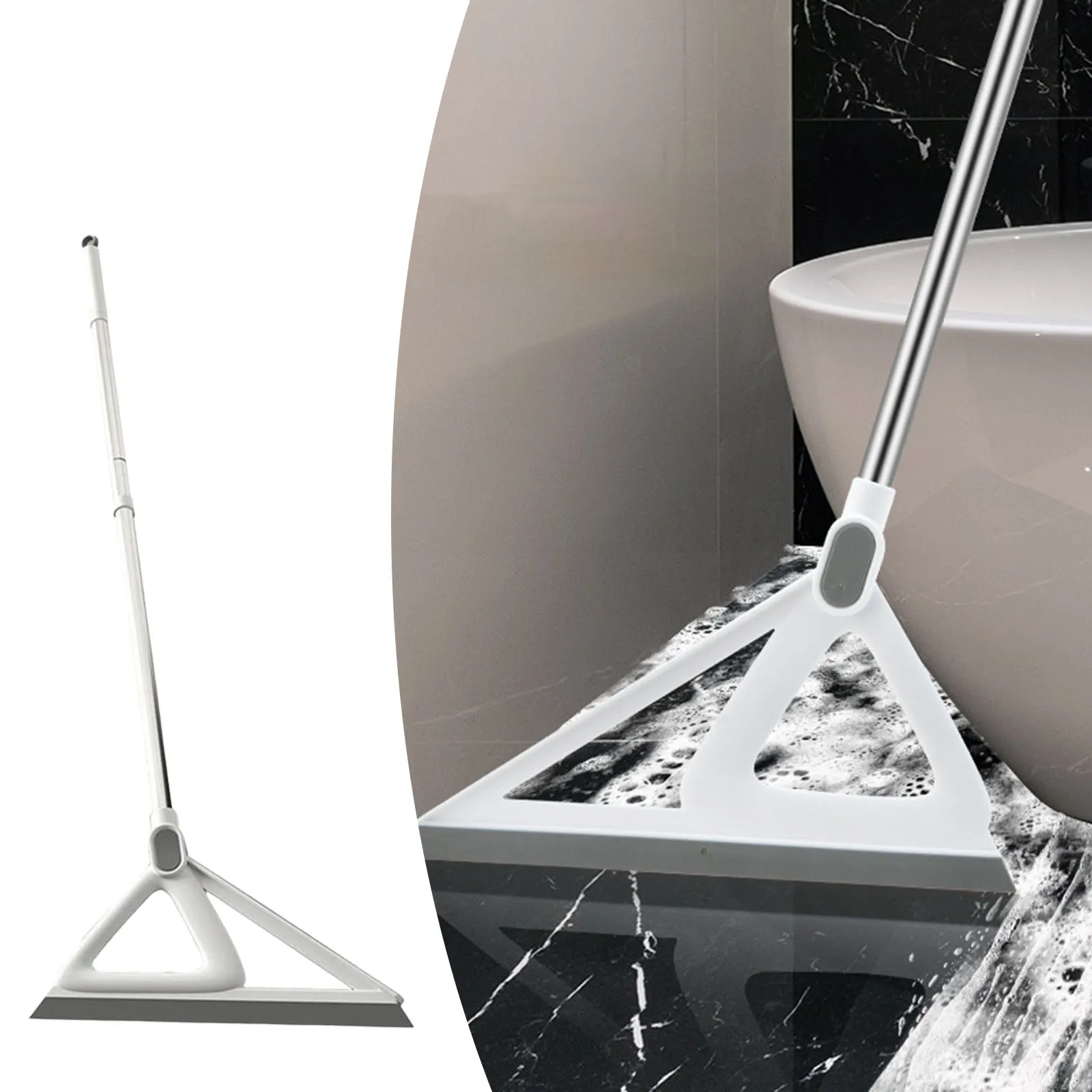 

Multifunctional Silicone Bathroom Bathroom Wet And Dry Floor Wiper 300g Korean Kitchenware