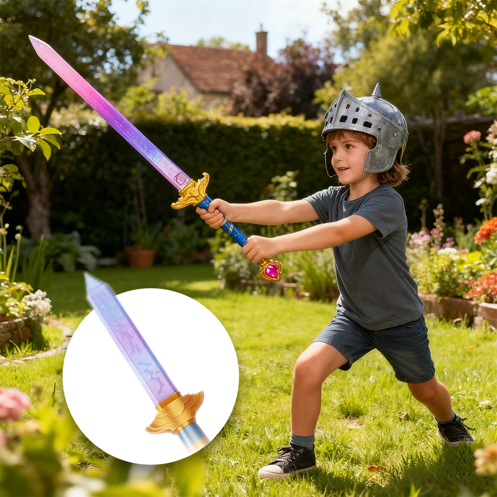 Jouet chaud Cosplay accessoire K-POP chasseur de démons personnage Rumi épée avec symbole Mira Long couteau accessoire accessoires Costume accessoire cadeau