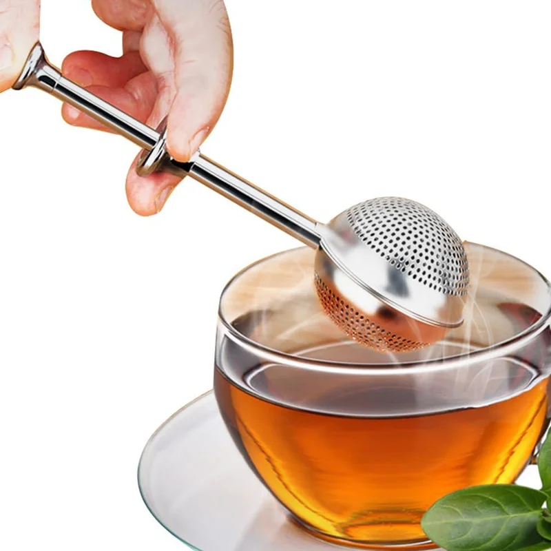 StrainerStainless Steel Tea InfuserLoose Leaf Tea Steeper Tea Diffusers Fine Mesh Tea Duster Sifter for Sugar FlourSpices
