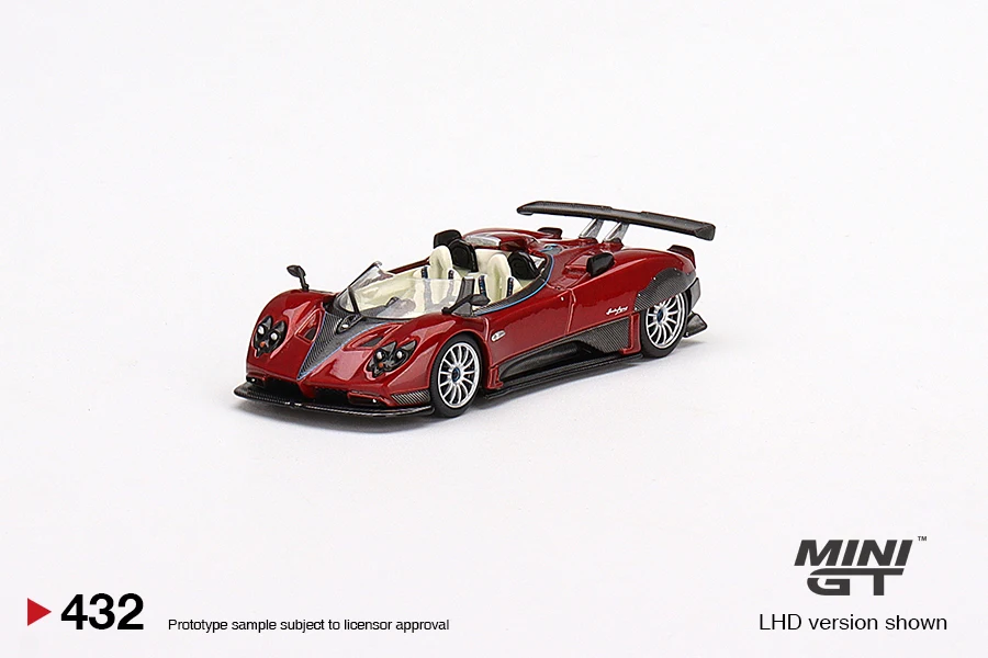 

MINIGT 382 1/64 Pagani Zonda HP open-top alloy car model collection