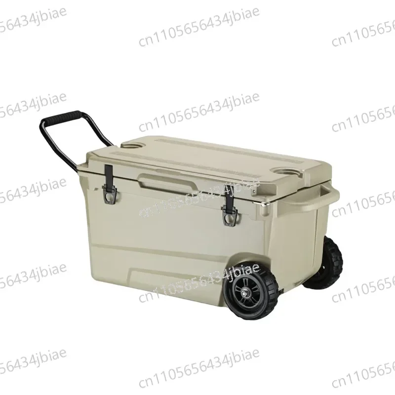

Large capacity with wheel deep sea fishing rotomolding refrigerated incubator 180L fishing refrigerator outdoor