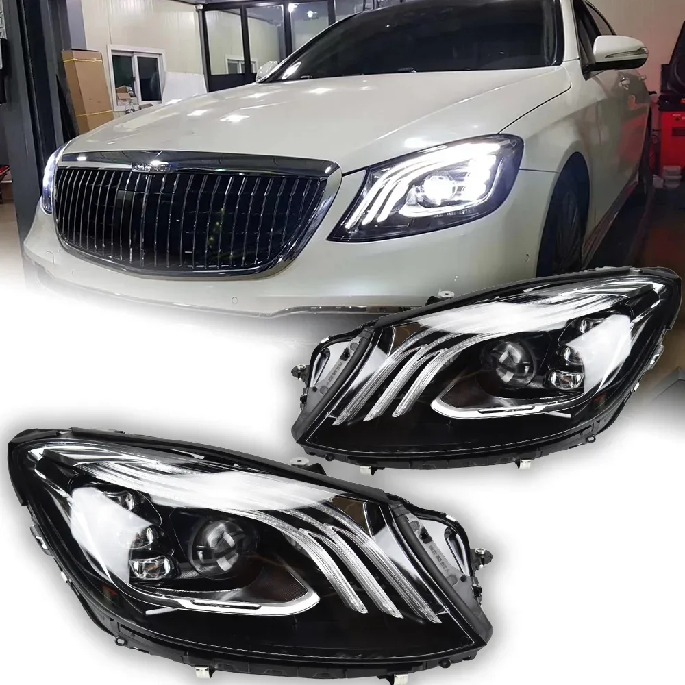 

Car Lights for W222 Headlight Projector Lens 2013-2020 S-Class W223 Dynamic Signal Head Lamp S350 LED Headlights Drl Automotive