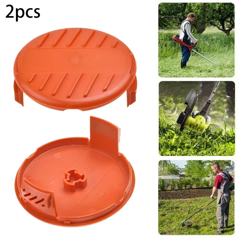 

2PCS Trimmer Spool Cover For Black & Decker Reflex GL430S GL430SC GL530 GL540 Strimmer Lawn Mower Accessories Garden Power Tools