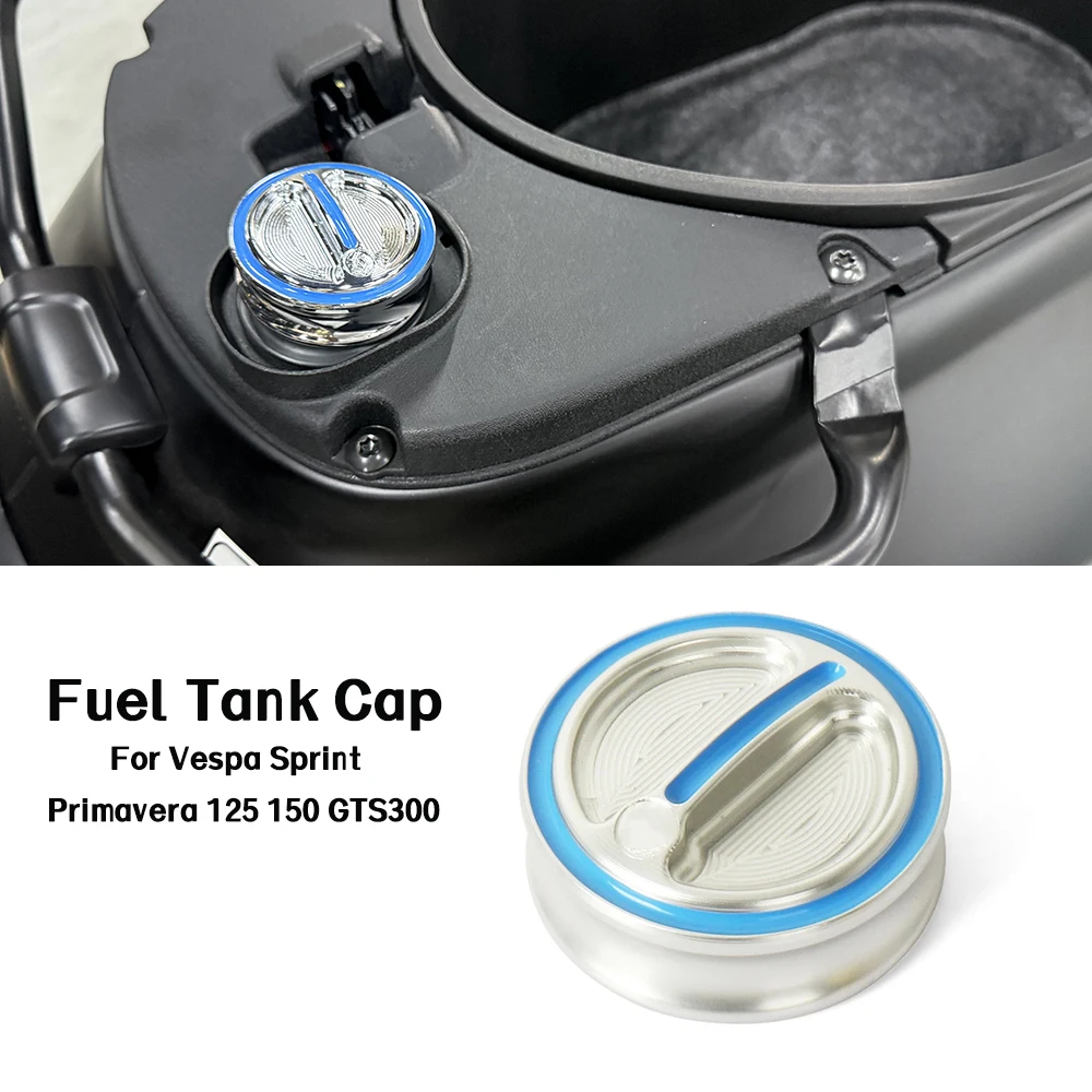 

Новая крышка топливного бака мотоцикла с правой резьбой, масляная крышка для Vespa GTS 300 GTS 300 Super HPE Primavera Sprint 150 125