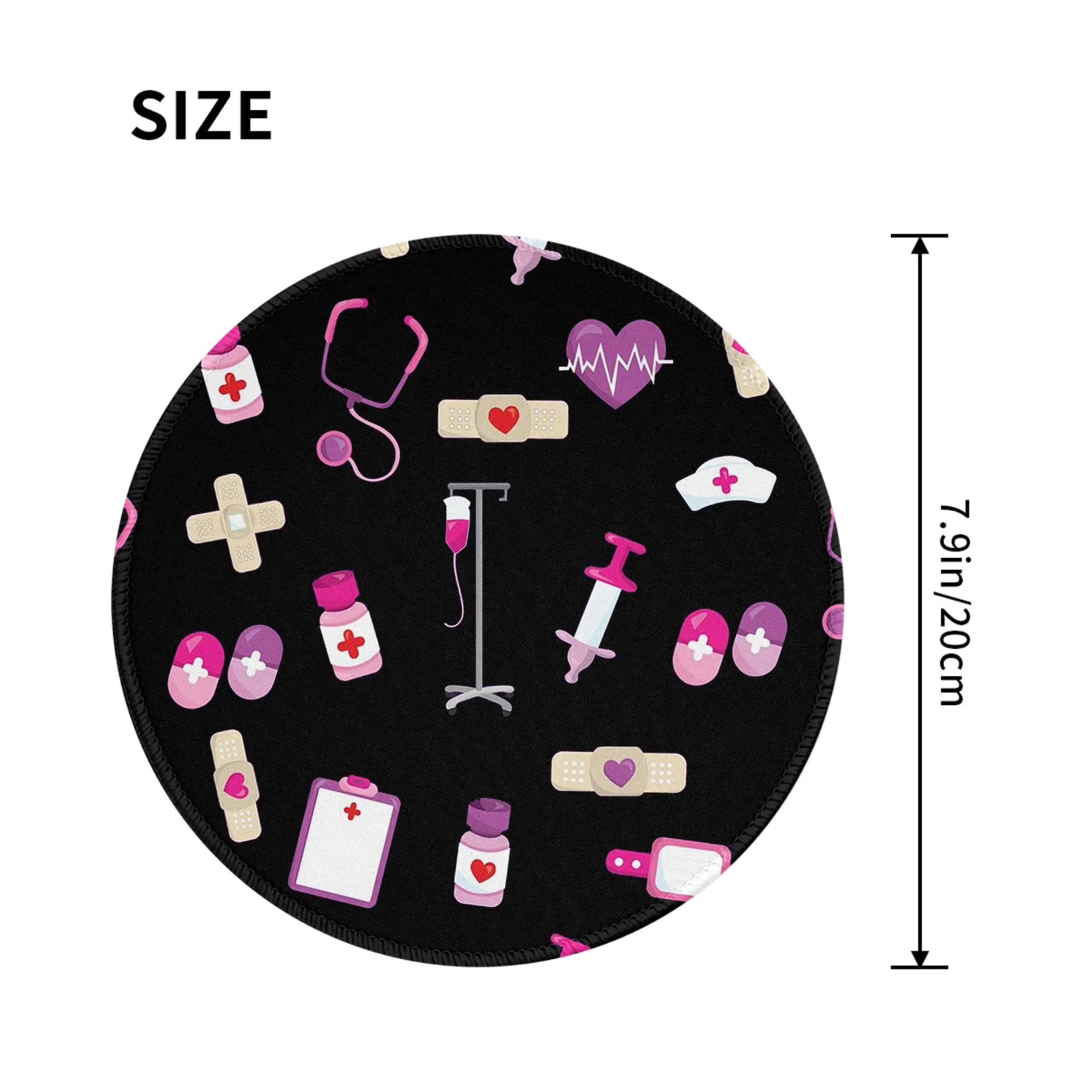 Cute Hospital Medical for nurses Mouse Pad Computer Keyboard Mouse Mat Gamer PC Laptop Desk Mat Office Accessories Table Mats