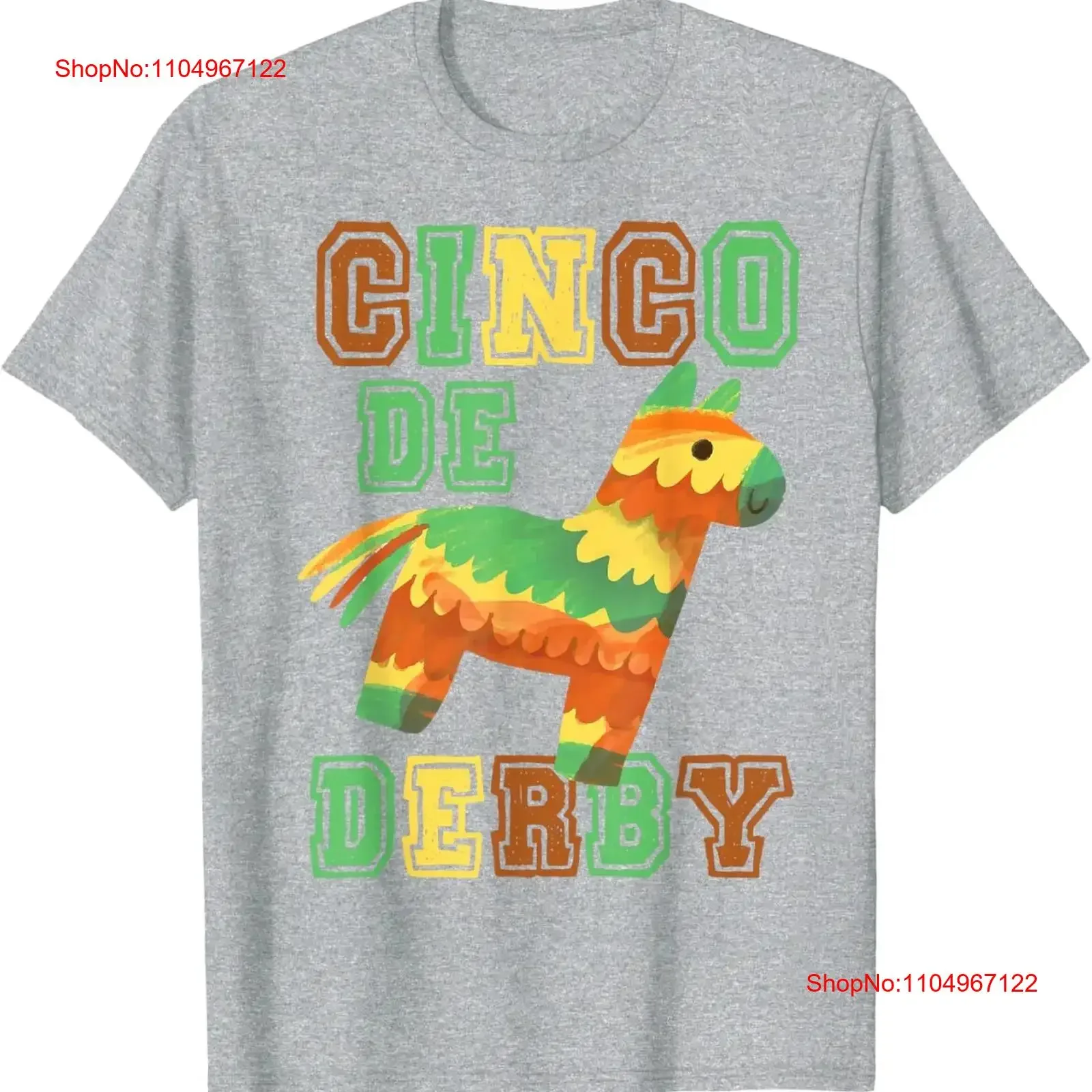 

Funny Horse Racing Vintage Cinco De Derby KY T Shirt vintage Washed homme graphic fashion designer clothes streetwear Versatile