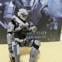 New Spartan-B312 Action Figures Hal0 Reach Figure Noble Six Anime Figure Master Chie Figurine Ko Model Customized Decorate Gift