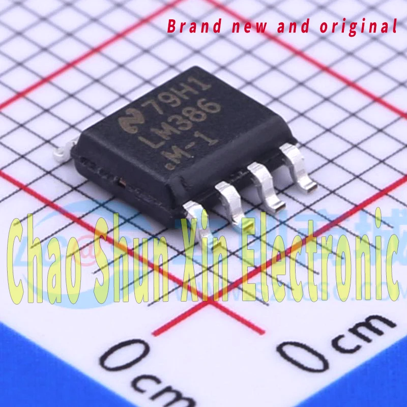 

10 Pieces Lm386Mx-1/Nopb Brand New Genuine Sop8 Silk Screen Lm386