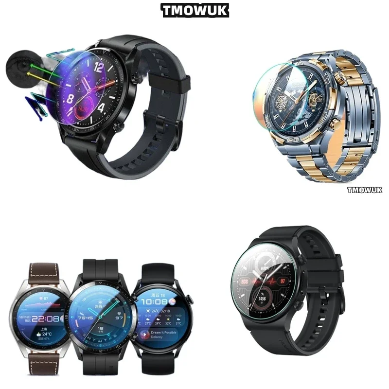 For Huawei WATCH GT2 GT3 GT4 GT5 Pro Cyber Ultimate 41 42 43 46mm Anti - Scratch Screen Protector Tempered Glass HD 9H