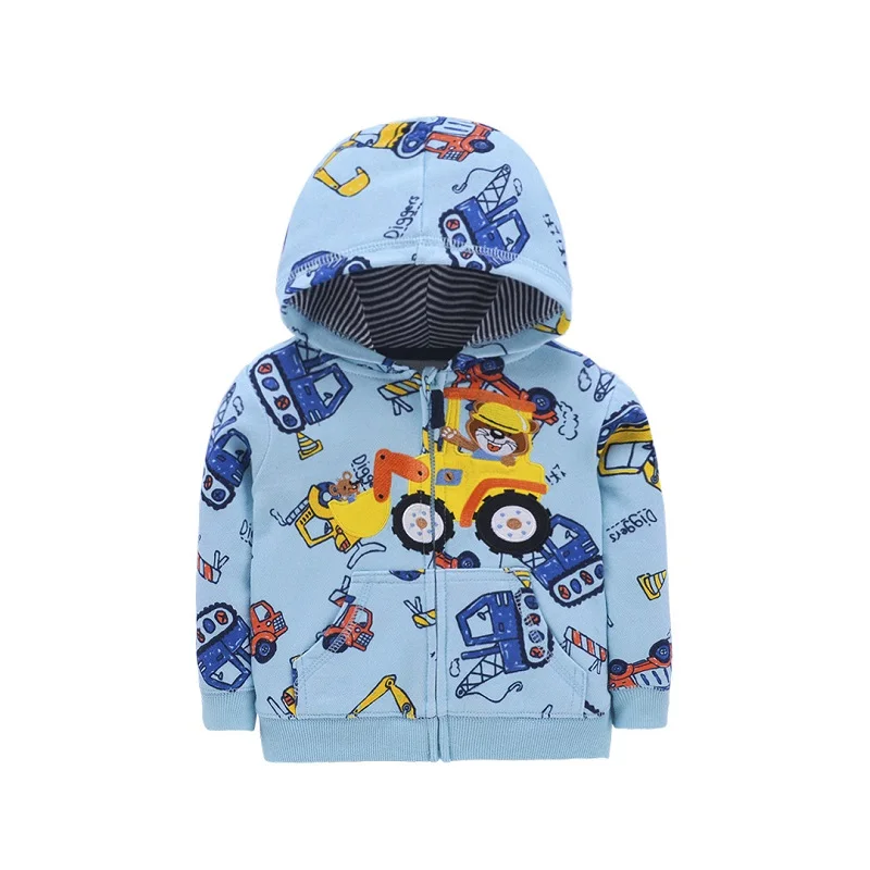 Baby Clothes Spring Autumn Cotton Children\'s Girl Boy Hoodies Kids Sweater Baby Hooded Coat For a 0-3 Years Old