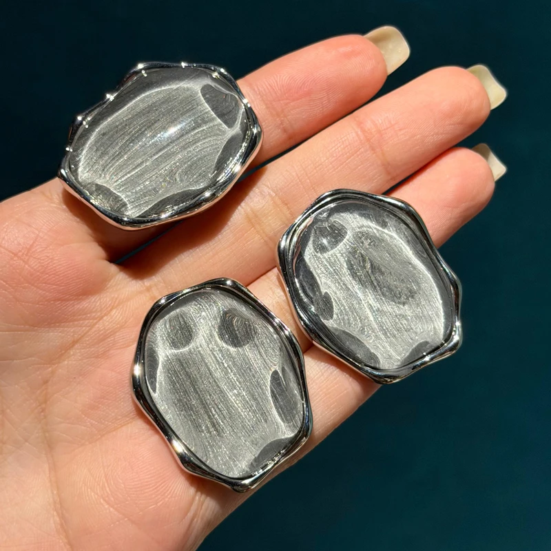 Vintage Transparent White Irregular Brushed Jewelry Sets Earrings Rings Purple Green High Quality Classic Daily Gifts 2026 New