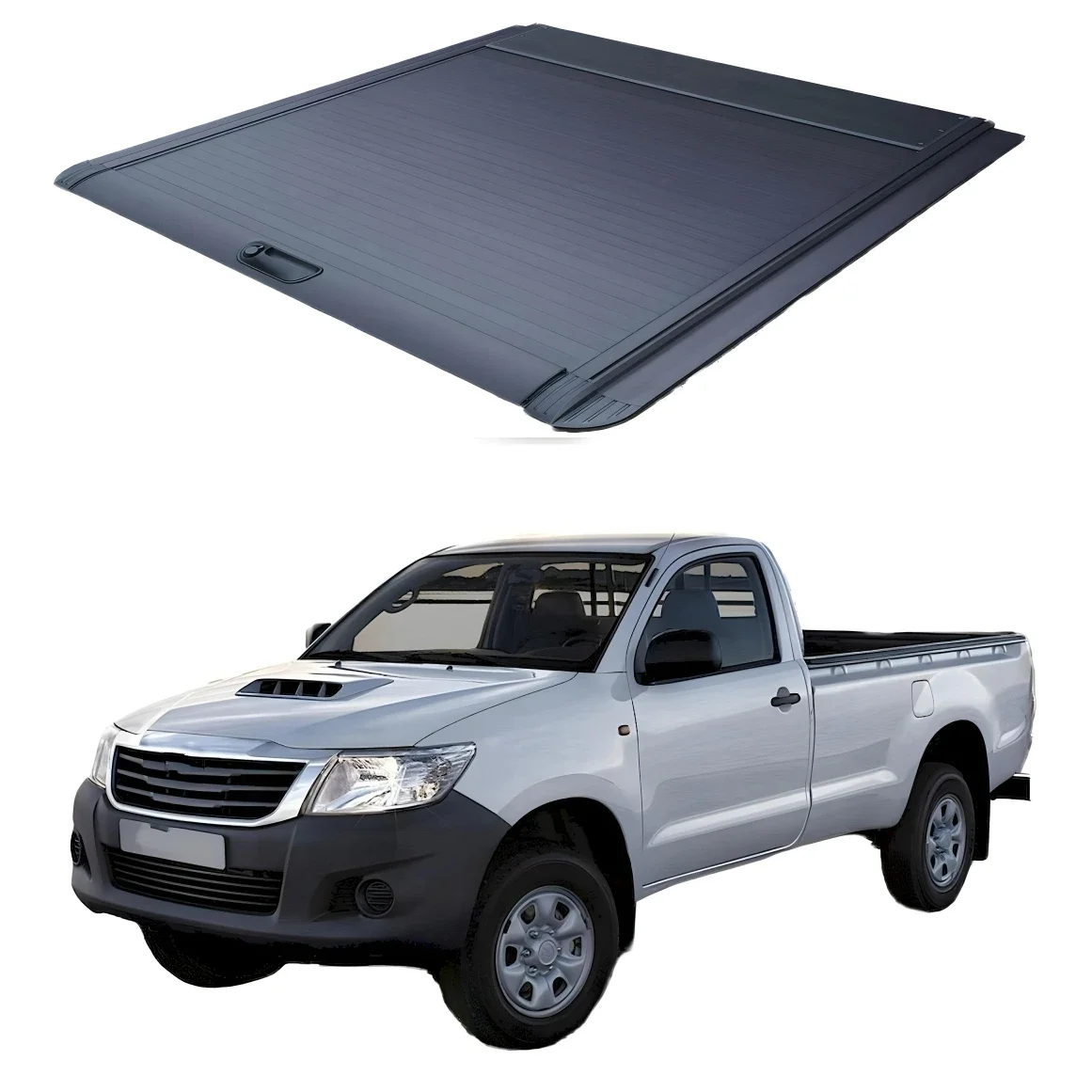 Quality Choice Hard Top Pickup Truck Bed Cover Tonneau For Hilux Lightweight Design