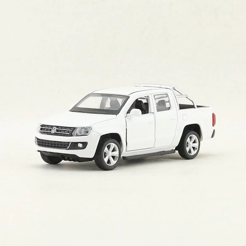 1:43 Volkswagen Amarok Alloy Pickup Car Model Diecasts Metal Vehicles Car Model Miniature Scale Simulation Collection Kids Gifts