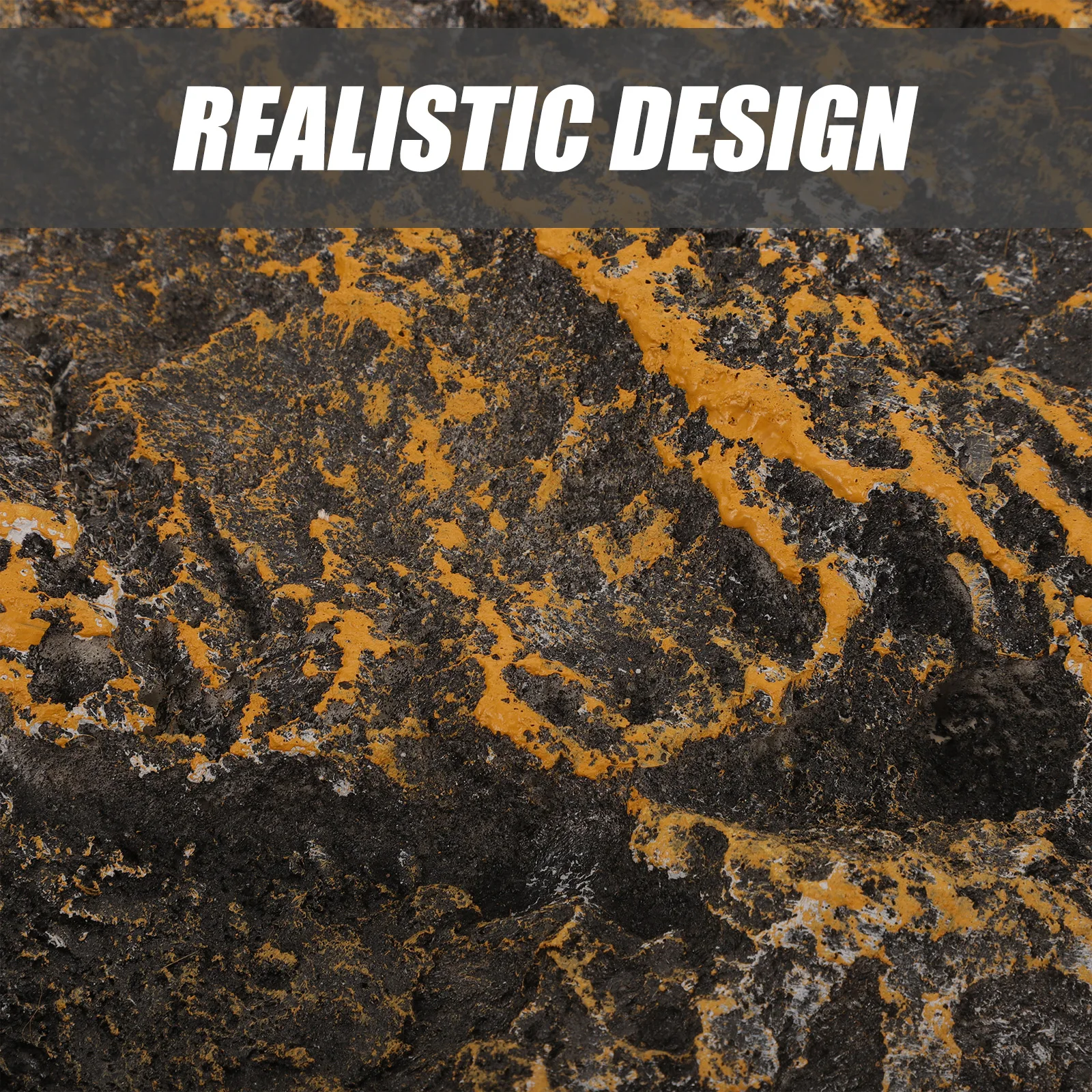 

3D Rock Background Panel Aquarium Terrarium Fish Tank Reptile Tank Decorative Stone Board Landscape Photography Vivid Colors