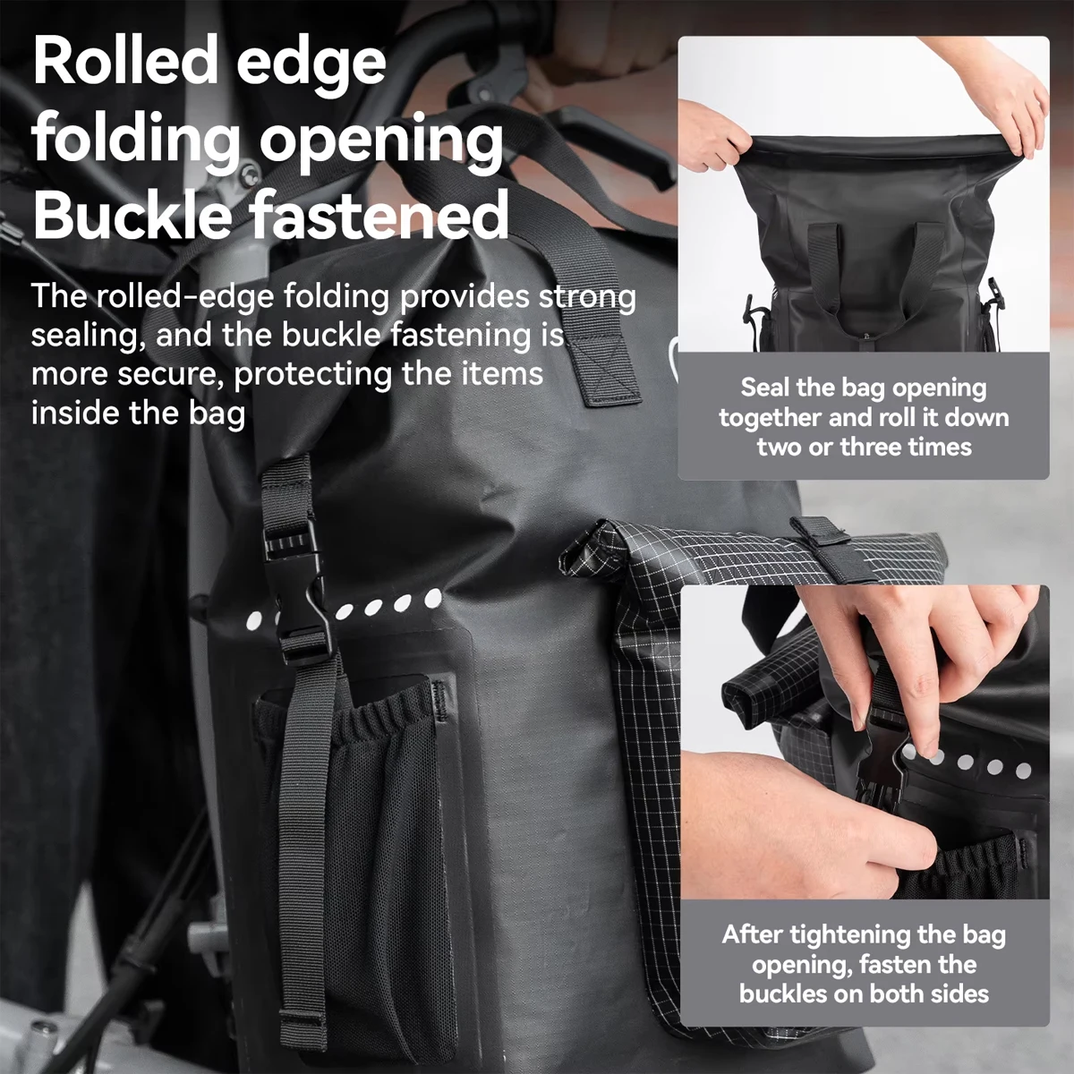 多機能トラベルバッグ折りたたみ自転車フロントバッグアウトドア - Commuting With Bike のレビューと価格