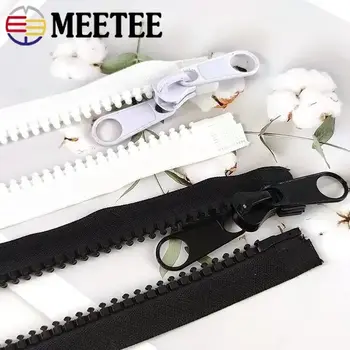 1/2/3/4/5 metrů 10# pryskyřičný zip s otevřeným koncem, dvojitý boční posuvník, dlouhý zip pro tašku, bundu, zavazadla, stan, šicí materiál, příslušenství 10 nejlepší prodej zip na zavazadla - №7