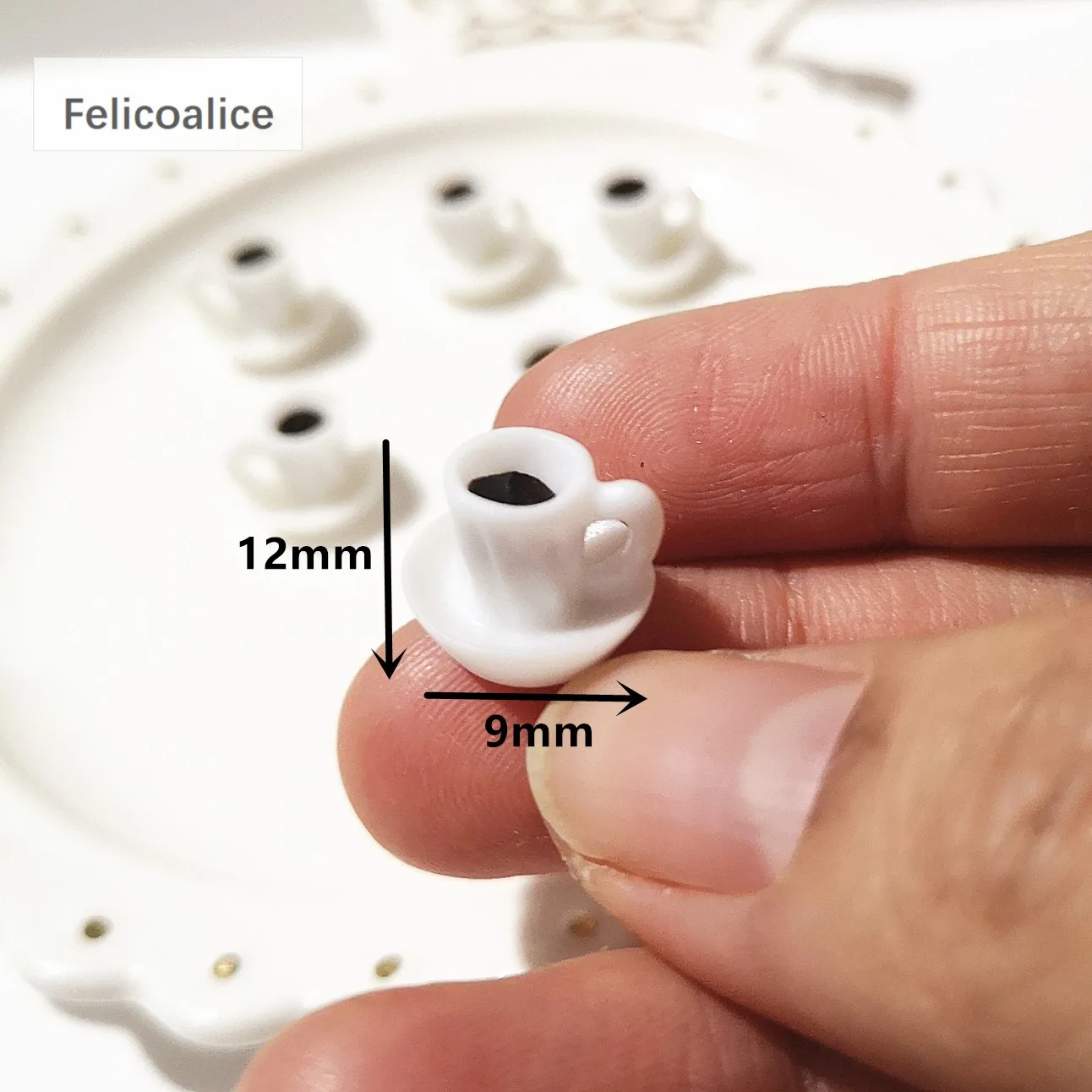 5 Stücke 1:12 Miniatur Kaffeetasse Wein Tasse Bierkrug Weinflasche Glas Modell Puppenhaus Für Möbel Haus Dekor Spielzeug – Detail 13