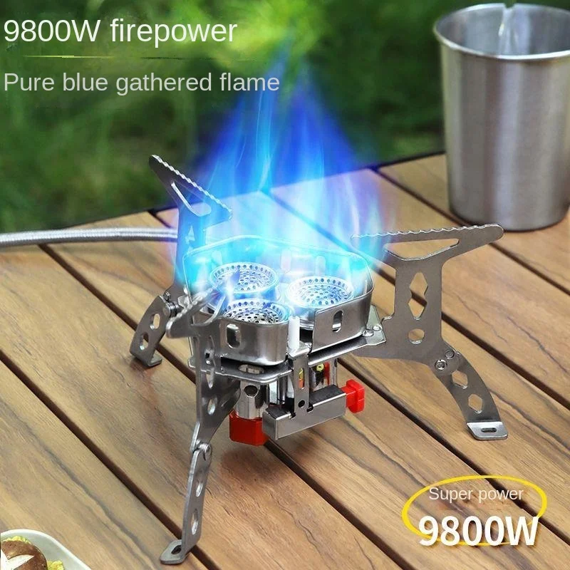 

New Field Stove Outdoor Utensils Portable Cassette Folding Gas Stove Cassette Camping