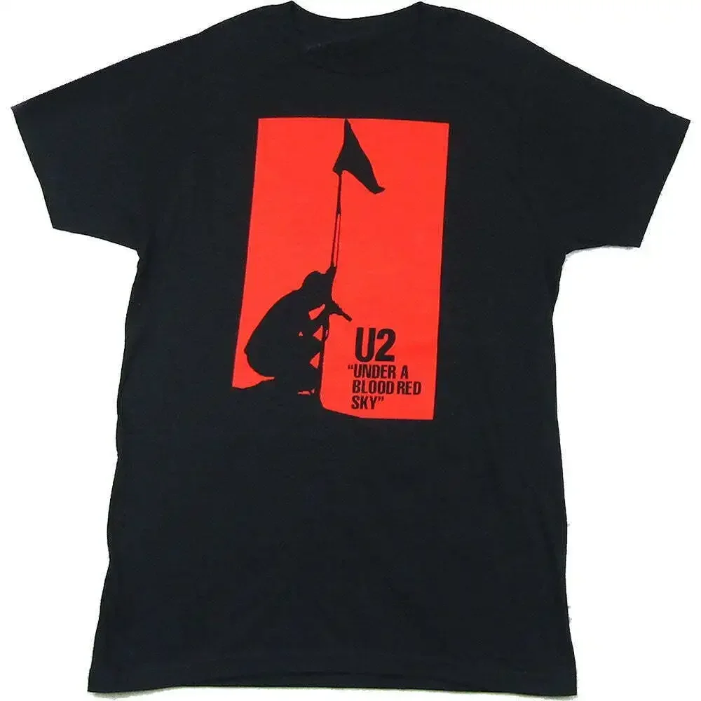 U2 T Shirt Blood Red Sky Official New