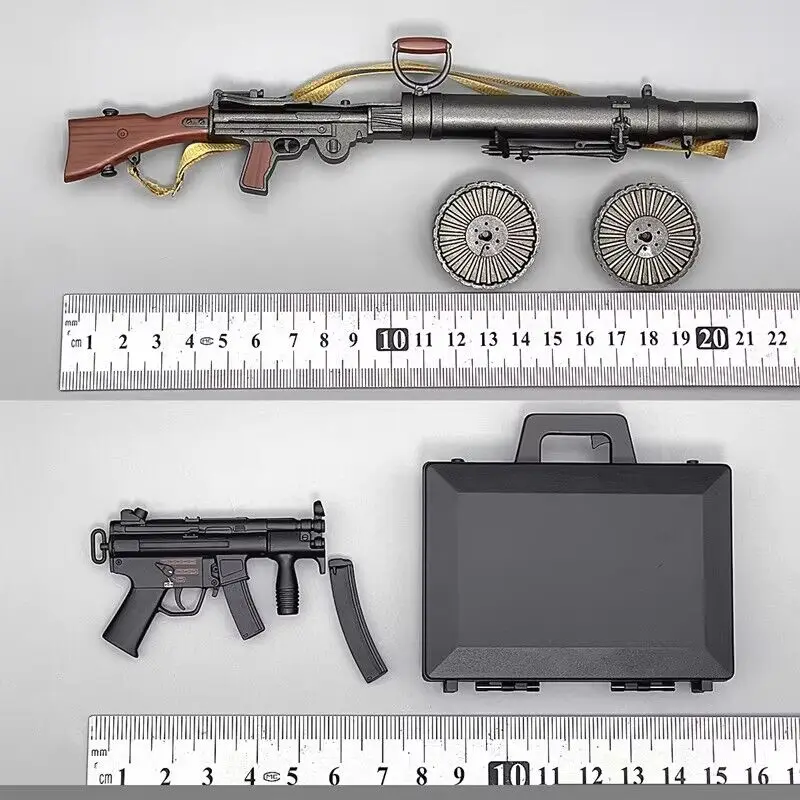 Масштаб 1/6, солдат MP5K Submachine, Модель Для 12-дюймового рисунка