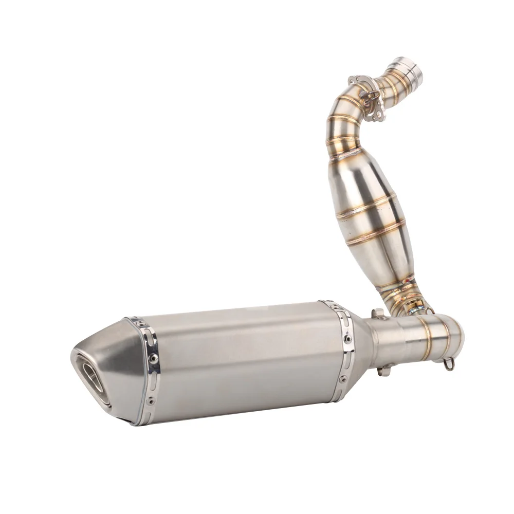 For BMW G310R 2017 to 2024 G310GS 17-24 G 310 G310 R / GS Escape Slip-on Motorcycle Exhaust Muffler And Link Pipe System