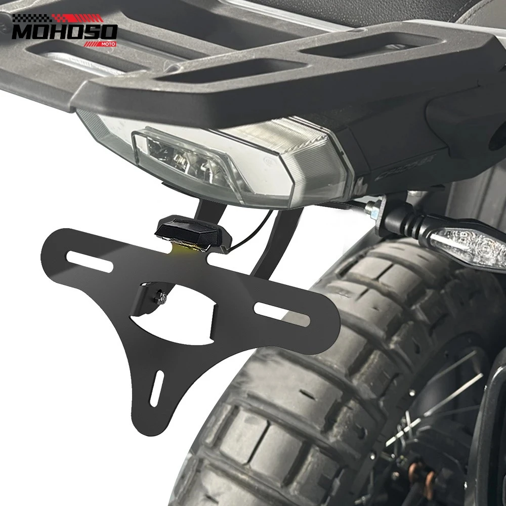 

For CFMOTO 450MT MT450 IBEX 450 2024 2025 2026 Licence Plate Holder 800MT-X / Rally Rear Licence Tail Tidy Fender Eliminator Kit