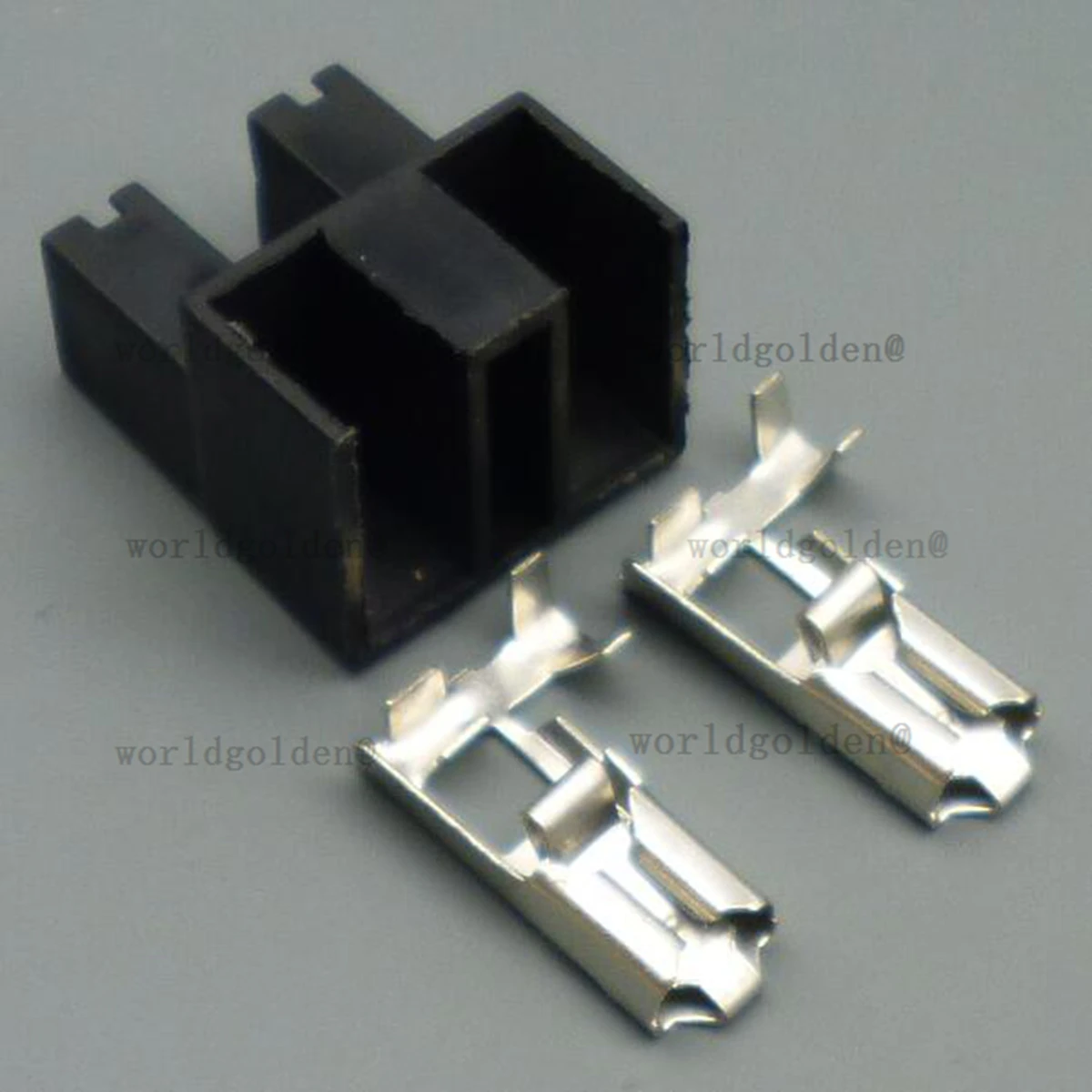 Conector de bombilla para faros delanteros de vehículos H7 H2 de 2 pines para vehículos universales, estructura de bloqueo firme