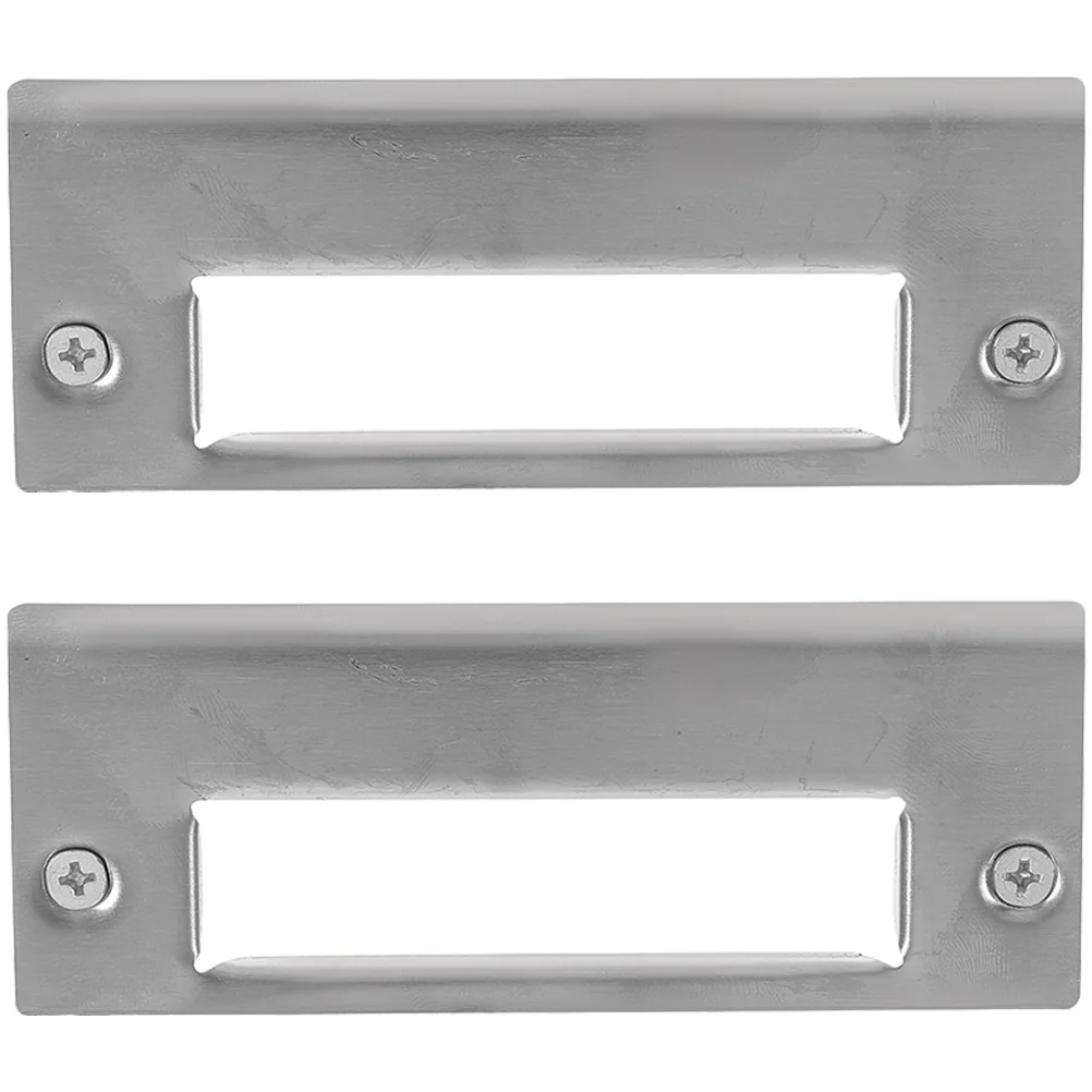 Guide Sheet Hole Filler Strike Plate Door Reinforcement Striker Plates Deadbolt Cover Knob