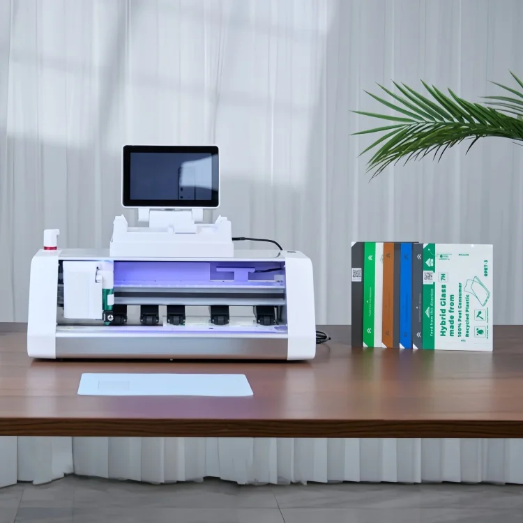 

MOMOTECH Smart DIY Blank Printable UV TPU Screen Protector Cutting Machine 5H 7H Nano Hydrogel Film For Mobile Phones & Cameras