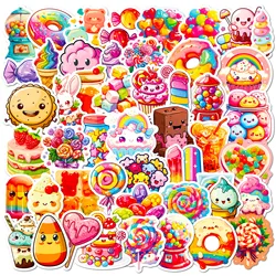 10/50Pcs Cute Colorful Candy Cartoon Stickers Scrapbooking Notebook Water Bottle Laptop Luggage Skateboard Car Sticker Toy Gift