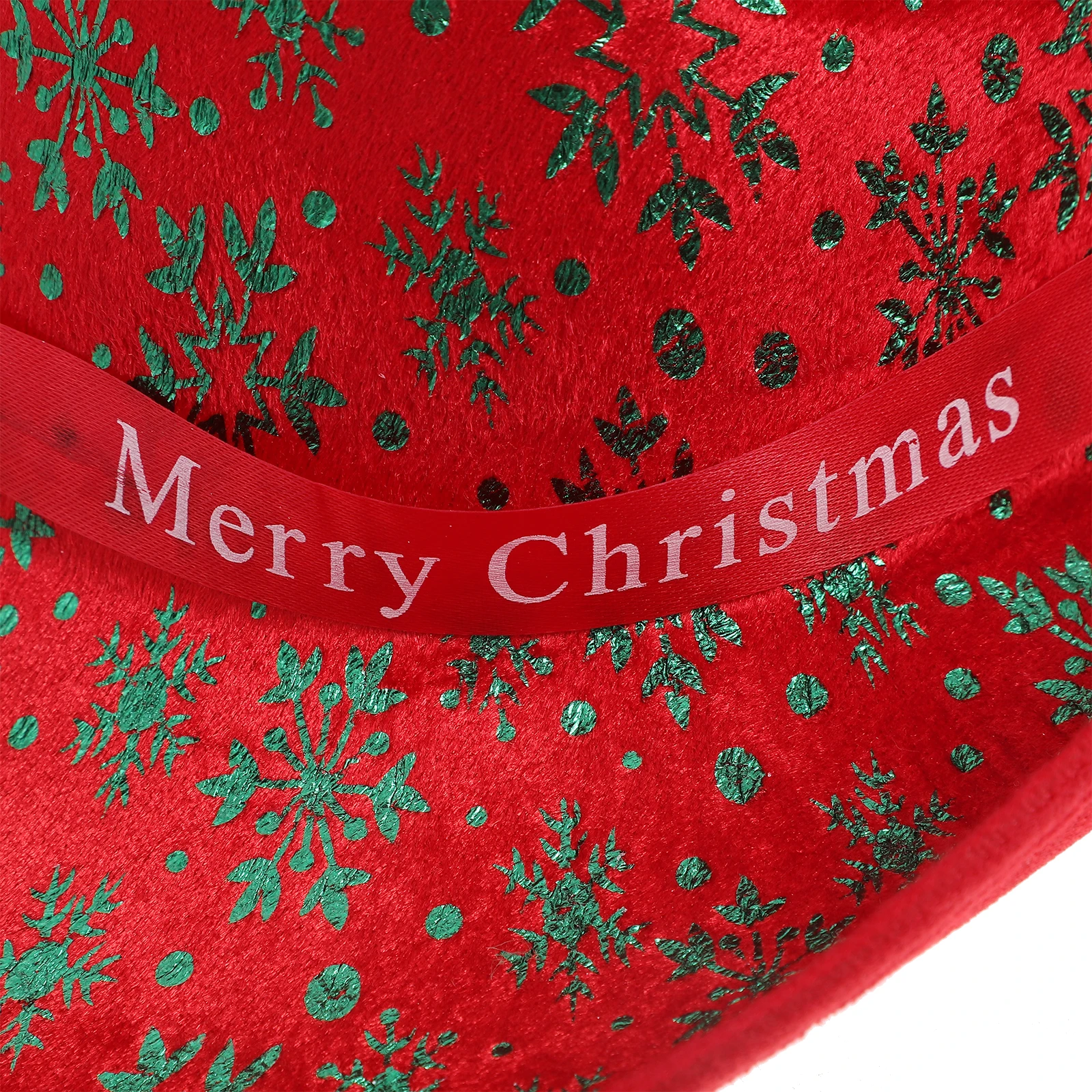 

Santa Claus Decorative Hat Red Cowgirl Hats Women Make up Halloween Cloth Western Cap