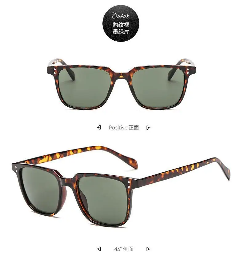 Rechteck Sonnenbrille Frauen Männer Polygon Vintage Marke Designer quadratische Sonnenbrille für Frauen Sonnenbrillen weibliche Brillen Unisex Brille – Detail 12