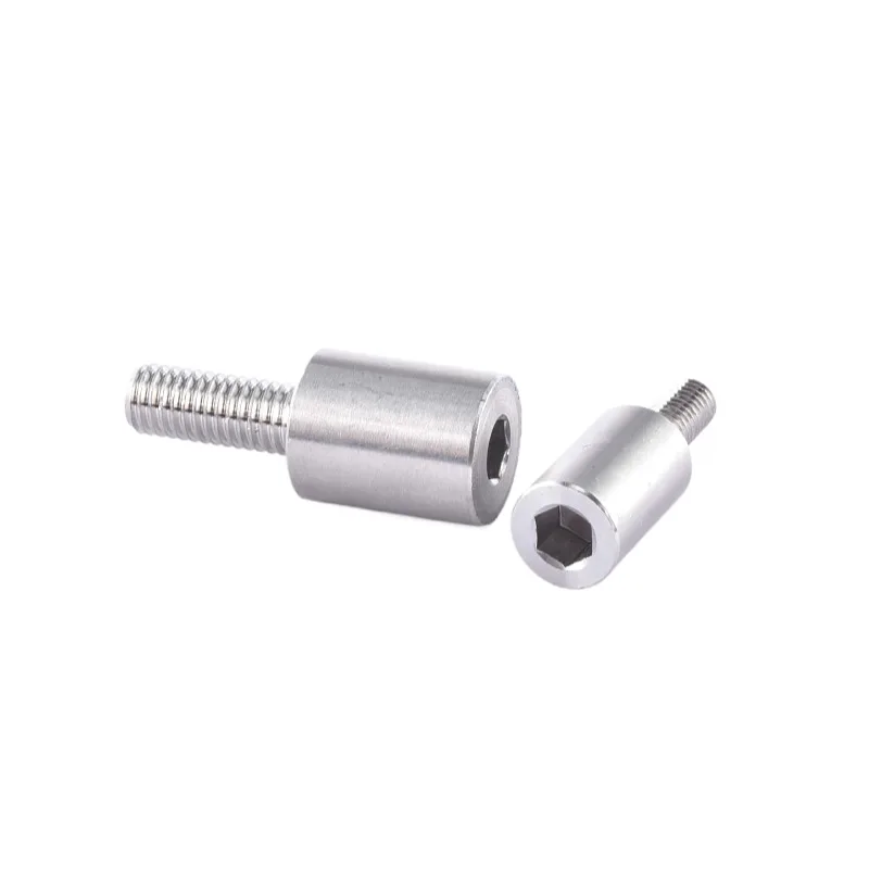 304 stainless steel M3 M4 M5 M6 M8 hexagon socket cylindrical screw Connection screw Long-tail thickened cylindrical screw