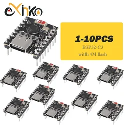 아두이노용 와이파이 블루투스 ESP32-C3 개발 보드, ESP32 슈퍼미니 개발 보드, 1-10 개