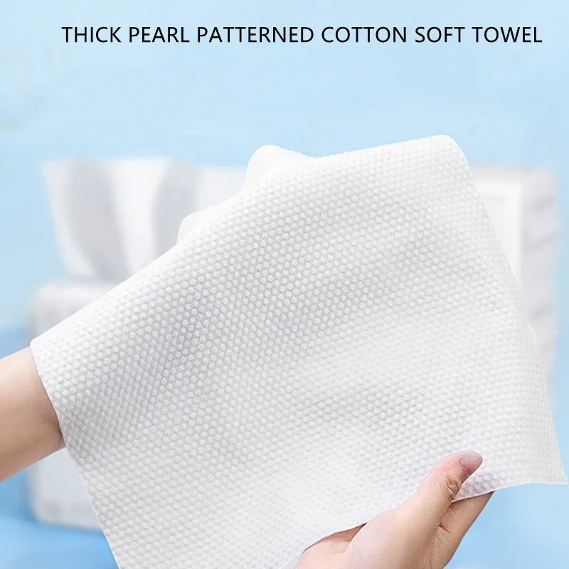 Soft Cotton Towel Disposable Face Towel Towels Bathroom Accessories Dry Rags for Washing and Drying Face Towels 50/100Pcs Home