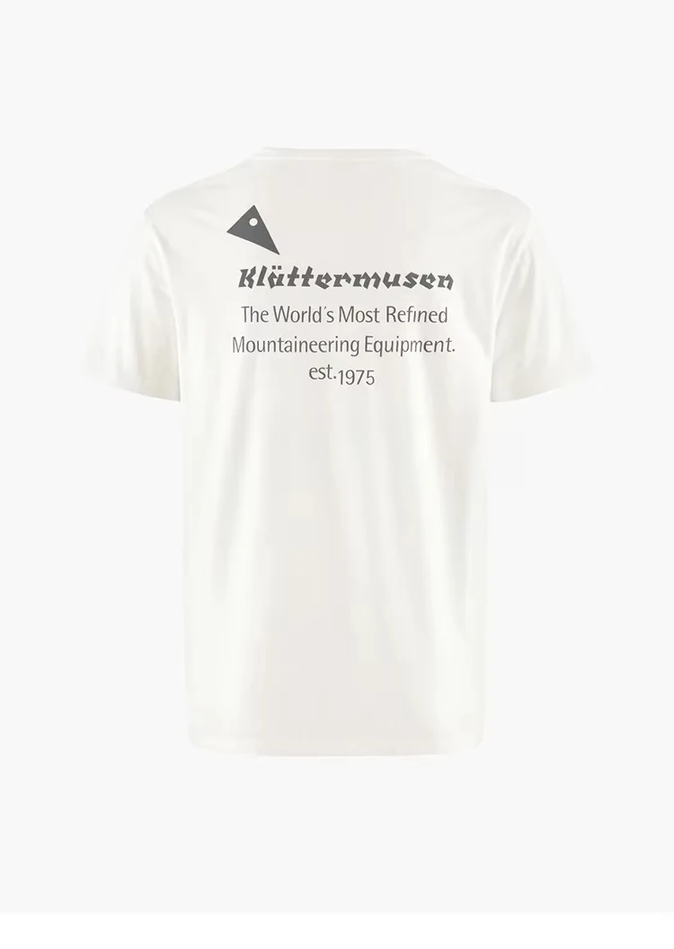 Camiseta de manga corta para hombre y mujer, ropa informal de algodón transpirable y cómoda, marca para deportes al aire libre, escalada de montaña, verano