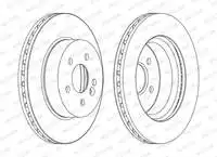 Store code: DDF1036C for brake disc ON ML-CLASS W163 9805