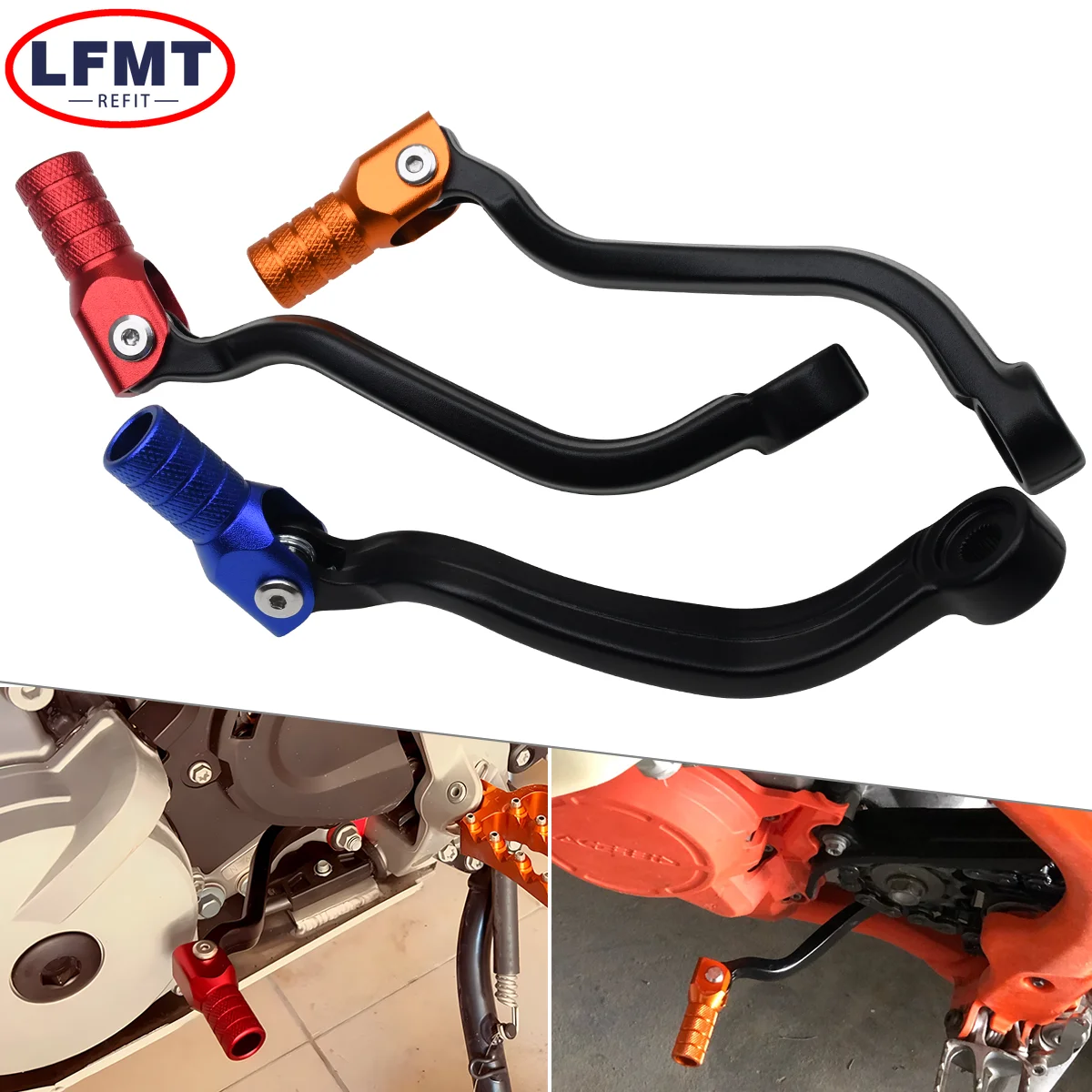 معدات الدرجات النارية رافعة تحول ل KTM SX EXC XC XCW SXF XCF XCFW TPI 125 150 200 250 300 350 450 505 ل Husqvarna TE TC TX FC FE #1