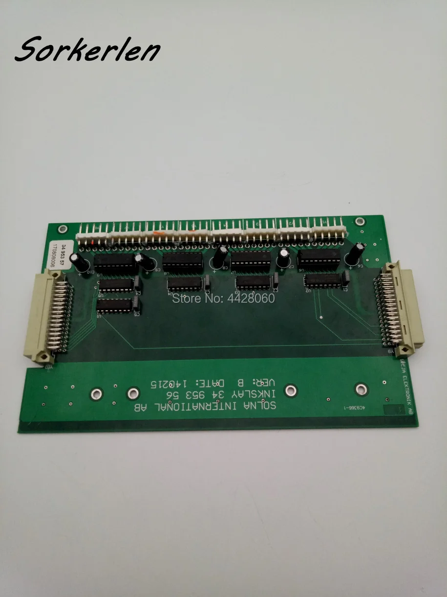 34.953.56 ، لوحة تحكم مفتاح حبر آلة سولنا ، سولنا 380 480 اضغط على لوحة الرقيق للتحكم في المحرك الرئيسي ، قطع غيار سولنا