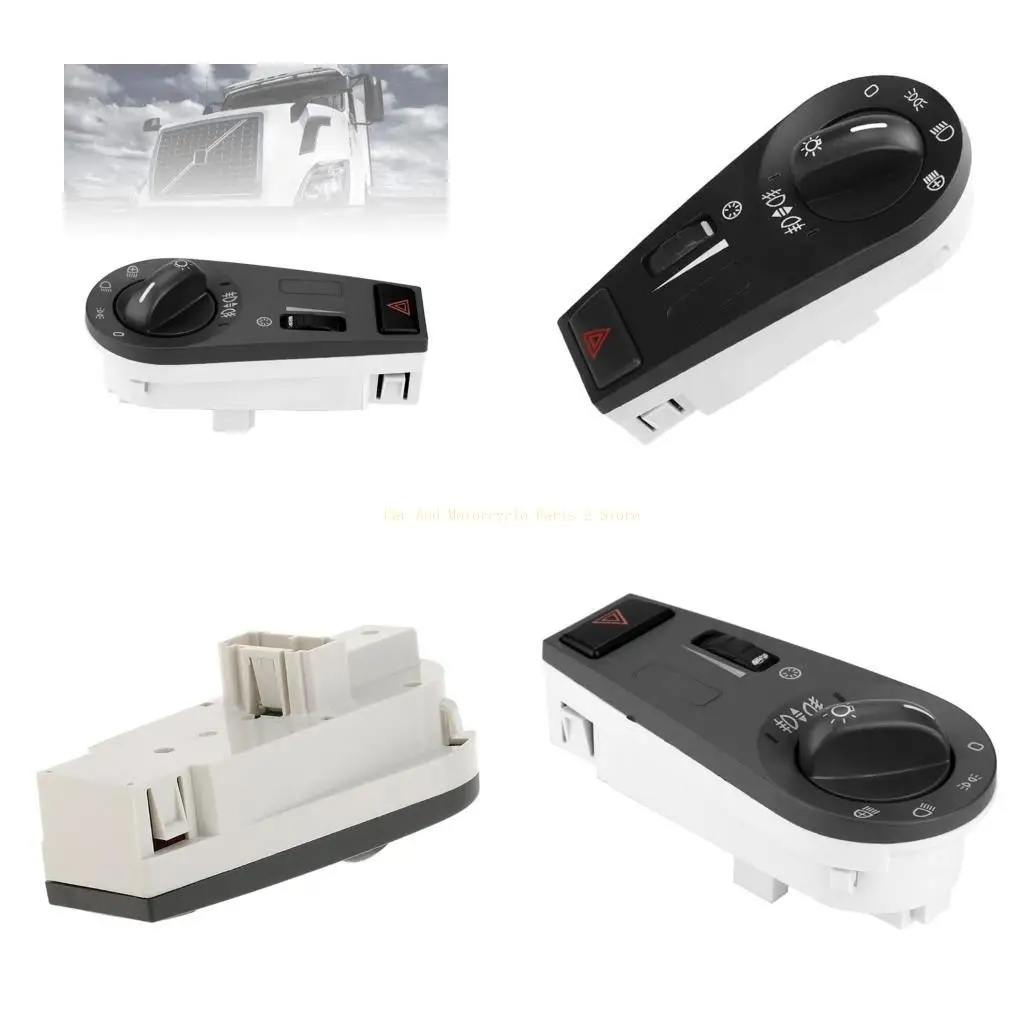 

Car Headlight Control Switch 20942844 Fog Lamp Switches Knob For FH12 FM VNL