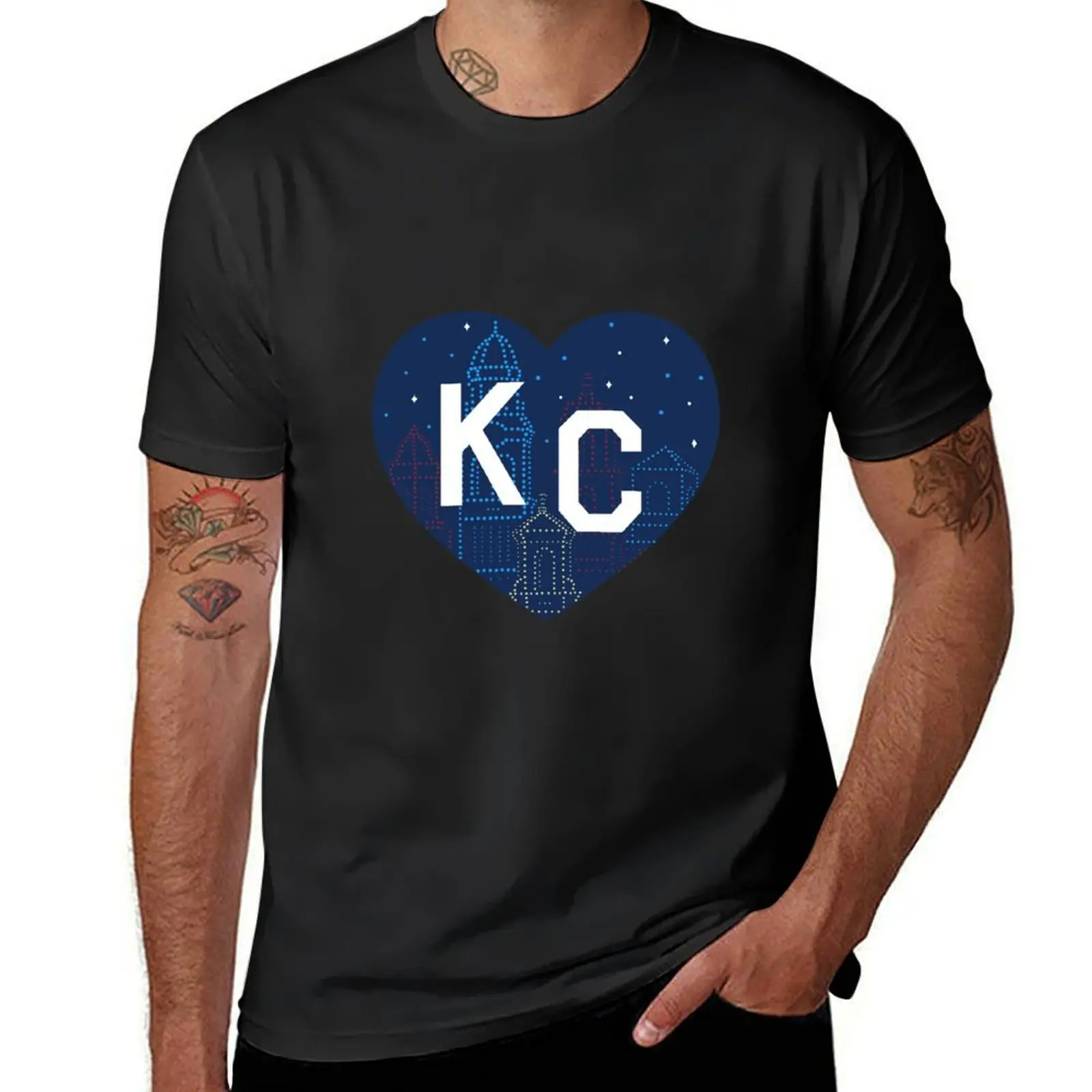 KC Kansas City Plaza Lights T-Shirt customs sweat mens t shirt