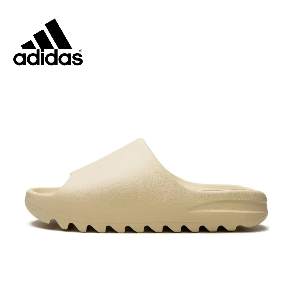 

Оригинальные кроссовки Adidas Yeezy SLIDE, резиновые сандалии Eva для мужчин и мужские летние пляжные сандалии, уличная повседневная обувь