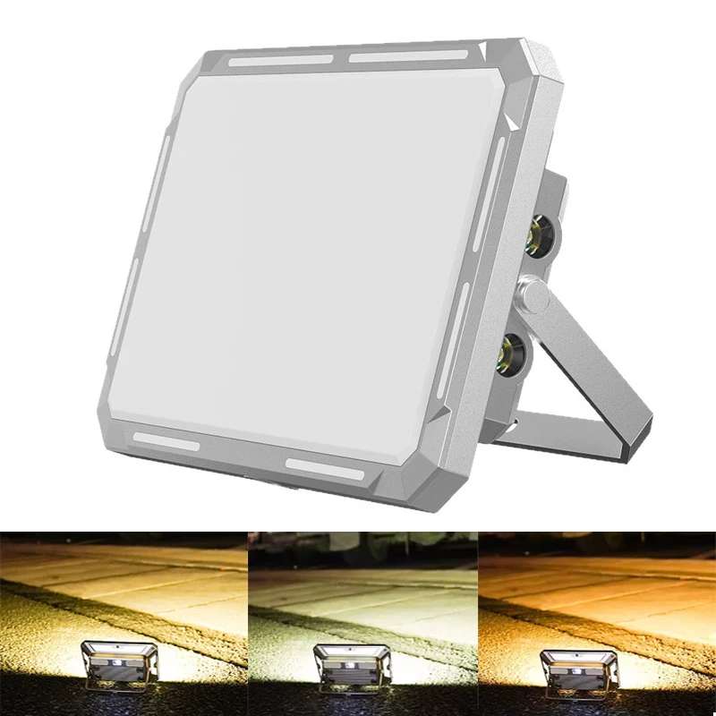 

Светодиодный светильник для палатки для кемпинга, перезаряжаемый прожектор, высокая мощность, наружное аварийное освещение, водонепроницаемые портативные подвесные ночники