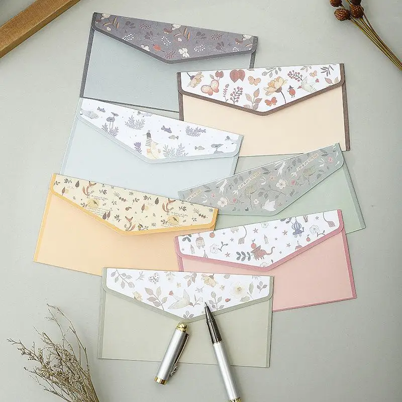 3 Envelope 6 Sheets Letter Set Writing Stationery Letter Paper Writing Letter Paper Valentine\'s Anniversary Gift Birthday Cards