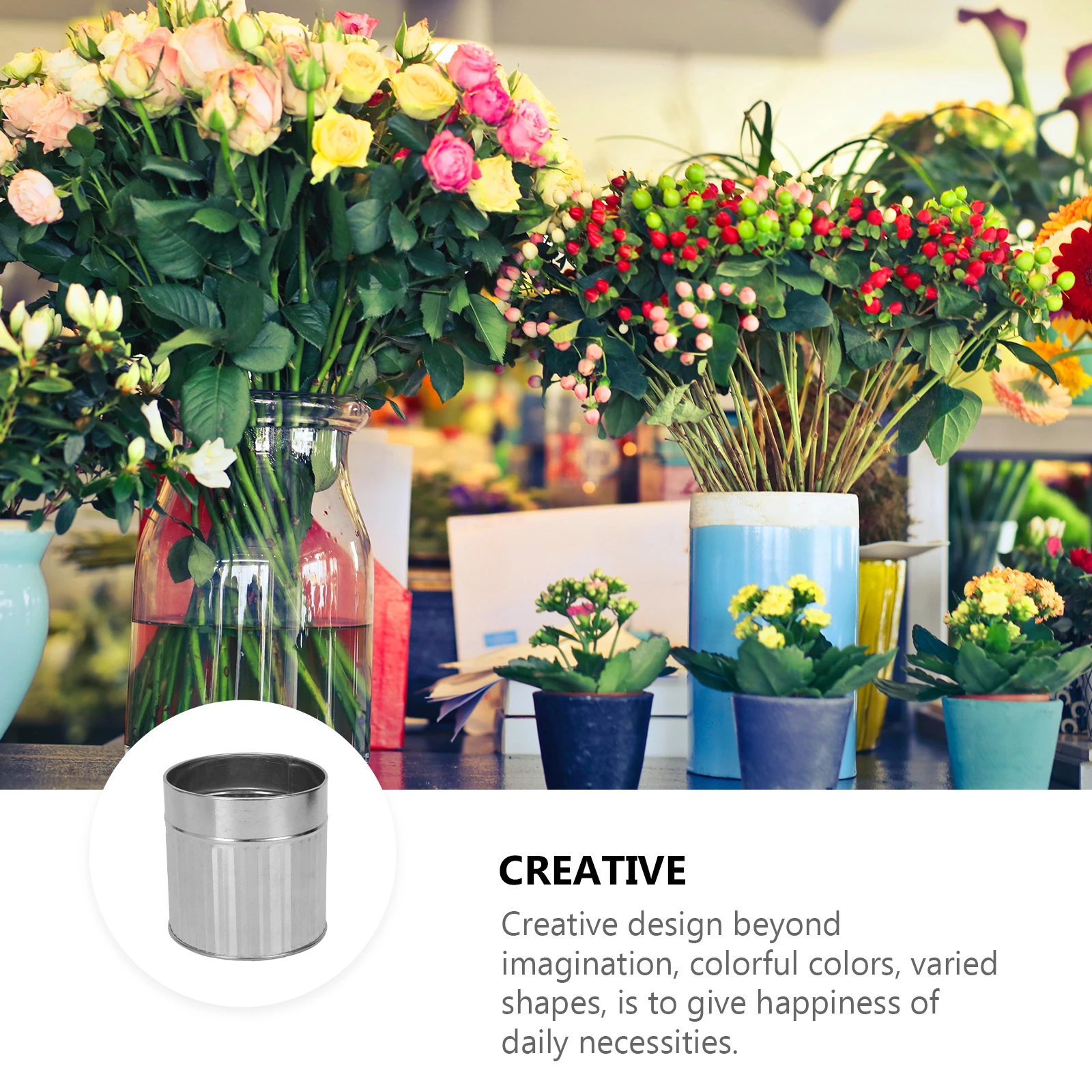 

2pcs Kitchenware Storage Holder For Utensils Cutlery Silver Large Capacity Lightweight Tableware Container Home